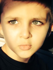 I like to call this " Young Abercrombie" Taken as he is so mad at me for forcing him to look directly into the setting sun.... but SO worth it. 