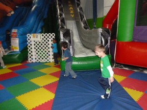 braving the inflatables together