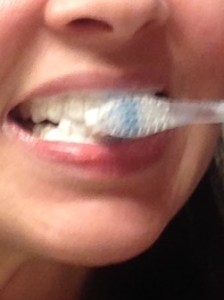 floss and brush your teeth. No problem.